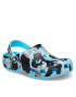 Crocs Сабо Classic Spray Camo Clog Kids 208305 Син - Pepit.bg