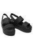 Crocs Сандали Brooklyn Low Wedge W 206453 Черен - Pepit.bg