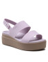 Crocs Сандали Brooklyn Low Wedge W 206453 Виолетов - Pepit.bg