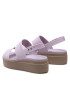 Crocs Сандали Brooklyn Low Wedge W 206453 Виолетов - Pepit.bg