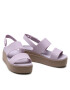 Crocs Сандали Brooklyn Low Wedge W 206453 Виолетов - Pepit.bg