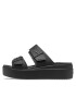 Crocs Сандали Brooklyn Sandal Lowwdg 207431 Черен - Pepit.bg