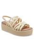 Crocs Сандали Brooklyn Strappy Low 206751 Бежов - Pepit.bg