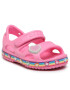 Crocs Сандали Fun Lab Rainbow Sandal K 206795 Розов - Pepit.bg