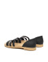 Crocs Сандали Tulum Open Flat W 206109 Черен - Pepit.bg