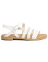 Crocs Сандали Tulum Sandal W 206107 Бял - Pepit.bg