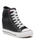 Cross Jeans Кецове II2R4025C Черен - Pepit.bg