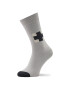 Curator Socks Дълги чорапи unisex Black Cross Сив - Pepit.bg