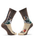 Curator Socks Дълги чорапи unisex Las Meninas Кафяв - Pepit.bg