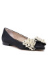 Custommade Балеринки Annabella Pearl 999623019 Черен - Pepit.bg