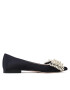 Custommade Балеринки Annabella Pearl 999623019 Черен - Pepit.bg