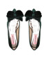 Custommade Балеринки Annabella Velvet 998620019 Зелен - Pepit.bg