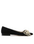 Custommade Балеринки Annabellas Suede 999606020 Черен - Pepit.bg