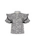 Custommade Блуза Betty 212377202 Черен Relaxed Fit - Pepit.bg