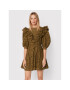 Custommade Ежедневна рокля Lysandra 999370418 Кафяв Regular Fit - Pepit.bg