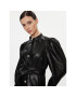 Custommade Кожена рокля Lanette 999418461 Черен Regular Fit - Pepit.bg