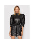 Custommade Кожена рокля Josette 213418408 Черен Regular Fit - Pepit.bg