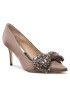 Custommade Обувки на ток Aljo Crystal 212632013 Сив - Pepit.bg