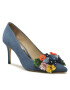 Custommade Обувки на ток Aljo Multi Flower 999627013 Син - Pepit.bg