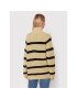 Custommade Пуловер Talna Stripes 999212319 Бежов Relaxed Fit - Pepit.bg