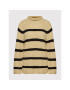 Custommade Пуловер Talna Stripes 999212319 Бежов Relaxed Fit - Pepit.bg