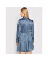 Custommade Рокля тип риза Lyn 999374401 Сив Regular Fit - Pepit.bg