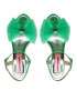 Custommade Сандали Arlina Metallic Bow 999624047 Зелен - Pepit.bg