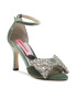 Custommade Сандали Ashely Crustal Bow 999620046 Зелен - Pepit.bg
