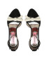 Custommade Сандали Ashley Pearl Bow 999621046 Черен - Pepit.bg