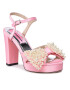 Custommade Сандали Melody Pearl 999623045 Розов - Pepit.bg