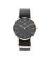 Daniel Wellington Часовник Classic Cornwall DW00100150 Черен - Pepit.bg