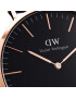 Daniel Wellington Часовник Classic DW00100148 Черен - Pepit.bg
