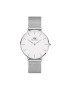 Daniel Wellington Часовник Petite DW00100306 Сребрист - Pepit.bg