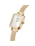 Daniel Wellington Часовник Quadro Mini Evergold DW00100656 Златист - Pepit.bg