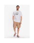 DC Тишърт Square Star Fill ADYZT04987 Бял Regular Fit - Pepit.bg
