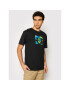 DC Тишърт Star Tie Dye Fill ADYZT04885 Черен Regular Fit - Pepit.bg