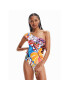 Desigual Бански костюм 23SWMK12 Цветен - Pepit.bg