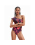 Desigual Бански костюм 23SWMK30 Цветен - Pepit.bg