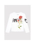 Desigual Блуза 21WGTK25 Бял Regular Fit - Pepit.bg