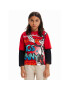 Desigual Блуза 23SBTK12 Червен Regular Fit - Pepit.bg