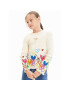 Desigual Блуза 23WGTK01 Бял Regular Fit - Pepit.bg