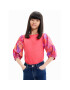 Desigual Блуза 23WGTK13 Розов Regular Fit - Pepit.bg