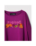 Desigual Блуза Angela 22WGTK20 Виолетов Cropp Flare Fit - Pepit.bg