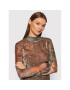 Desigual Блуза Bukake 21WWTKCF Кафяв Slim Fit - Pepit.bg