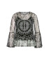 Desigual Блуза Dijon 20WWTKCB Черен Regular Fit - Pepit.bg