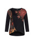 Desigual Блуза Oporto 21SWTK70 Черен Regular Fit - Pepit.bg