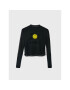 Desigual Блуза SMILEY Ilusion 22WWTK38 Черен Slim Fit - Pepit.bg