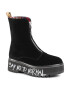 Desigual Боти Combat Lettering 20WSTA02 Черен - Pepit.bg