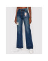 Desigual Дънки Patch 21WWDD03 Тъмносин Wide Leg Fit - Pepit.bg