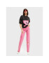 Desigual Дънки PINK PANTHER 22WWDD29 Розов Wide Leg - Pepit.bg